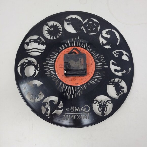 Game of Thrones | Vinyl Record Wall Clock Decor Fan Art Black - Picture 6 of 6